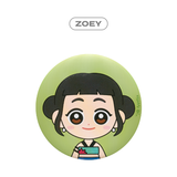 Netflix KPop Demon Hunters Character Pin Button Badges