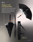 [All Others] Demon Slayer - Kimetsu no Yaiba - Official Rengoku Flame Nichirin Blade Umbrella (112cm)<br>[Pre-Order]