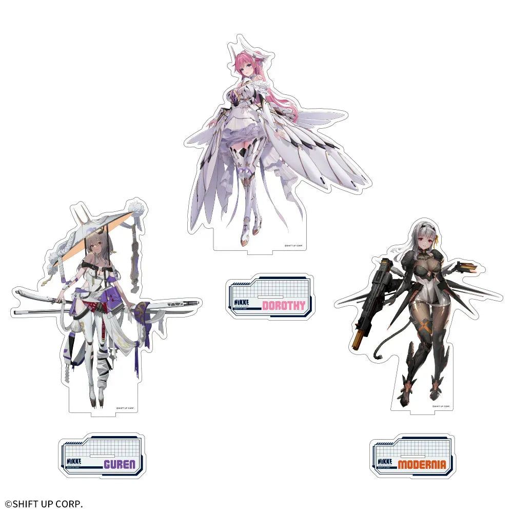 [All Others] Goddess of Victory: Nikke Platinum Zakka Big Clear Stand - Dorothy, Guren and Modernia