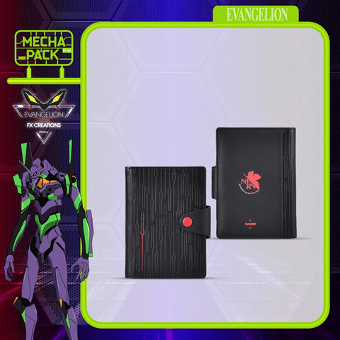 [All Others] Neon Genesis Evangelion Test Type-01 Leather Passport Holder