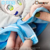 [All Others] Vsinger Luo Tianyi Squinty Eyes Plush Mini Shawl Pet Cat Doll Costume - 8 Inches