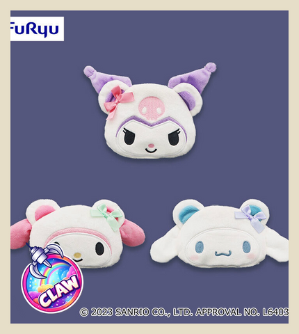 🕹️Paw Game - Sanrio Eco Bag Bear Face Pouch