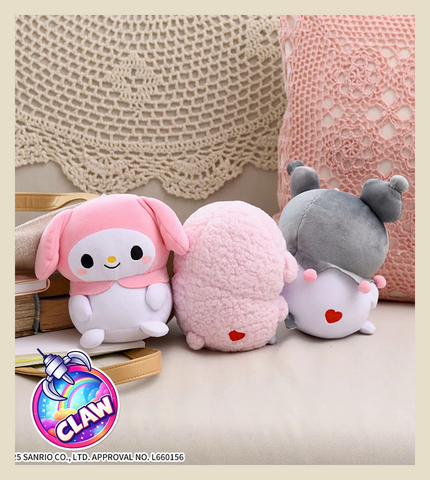 🕹️Paw Game - "Yuru-kawa" (Relaxed & Cute) Sanrio Characters: Pochachima Plush Toy Vol. 2