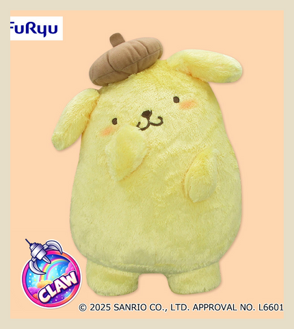 🕹️Paw Game - Pompompurin Kamatatchi Big Plush Toy