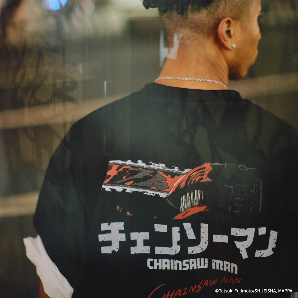 Apparel Chainsaw Man - Chainsaw Man T-Shirt (Black)