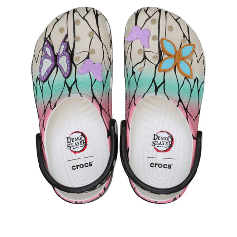 Apparel Crocs x Demon Slayer Classic Clog Shinobu Kocho (Size US M5 / W7)
