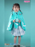 Apparel Hatsune Miku Squint Eyes Series Mini Multi-Function Blanket Hoodie