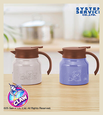 🕹️Paw Game - Rilakkuma Dozing with You Vacuum Stainless Steel Pot