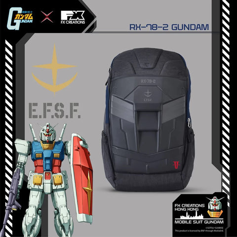 Bag & Wallets Mobile Suit Gundam RX-78-2 Gundam AGS Pro Mecha Bag Pack - Dark Edition