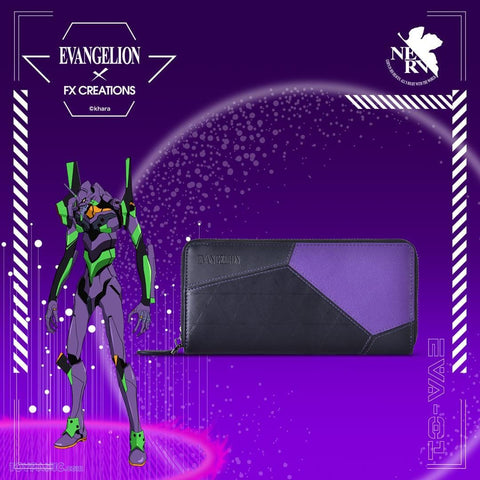 Bag & Wallets Neon Genesis Evangelion Test Type-01 Leather Wallet