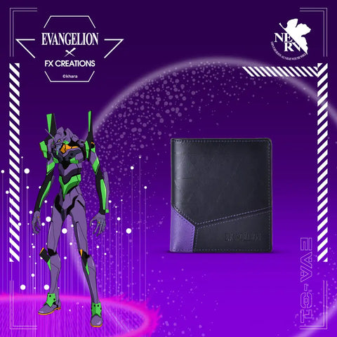 Bag & Wallets Neon Genesis Evangelion Test Type-01 Leather Wallet