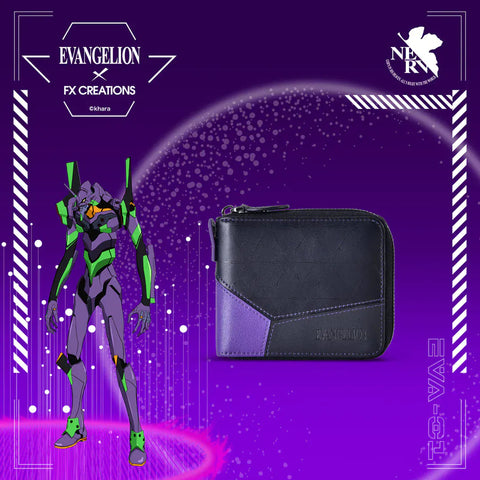 Bag & Wallets Neon Genesis Evangelion Test Type-01 Zipeer Wallet