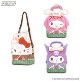 Bag & Wallets Sanrio Characters Fluffy Retro Lolita 2-Way Fluffy Bag - Hello Kitty, My Melody and Kuromi