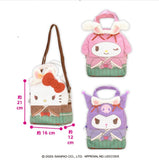 Bag & Wallets Sanrio Characters Fluffy Retro Lolita 2-Way Fluffy Bag - Hello Kitty, My Melody and Kuromi
