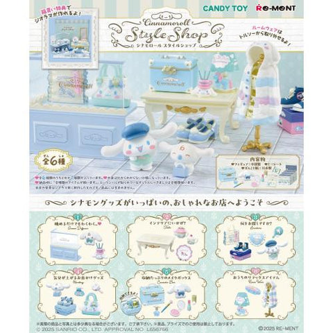 Blind Boxes [Blind Box] Cinnamoroll Style Shop - Re-Ment