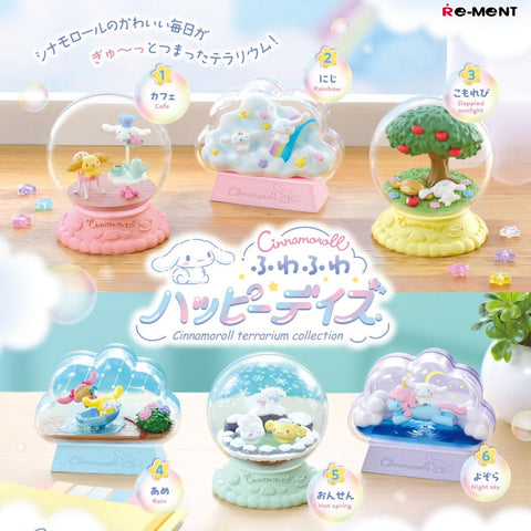 Blind Boxes [Blind Box] Cinnamoroll Terrarium Collection Fluffy Happy Days - Re-Ment