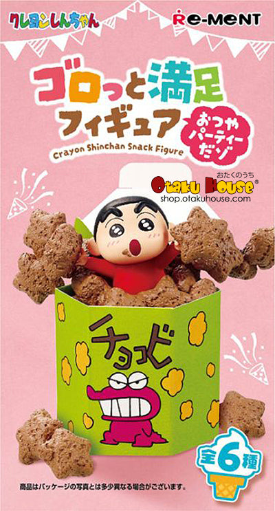 Blind Boxes [Blind Box] Crayon Shin-chan Snack Figure - Re-Ment