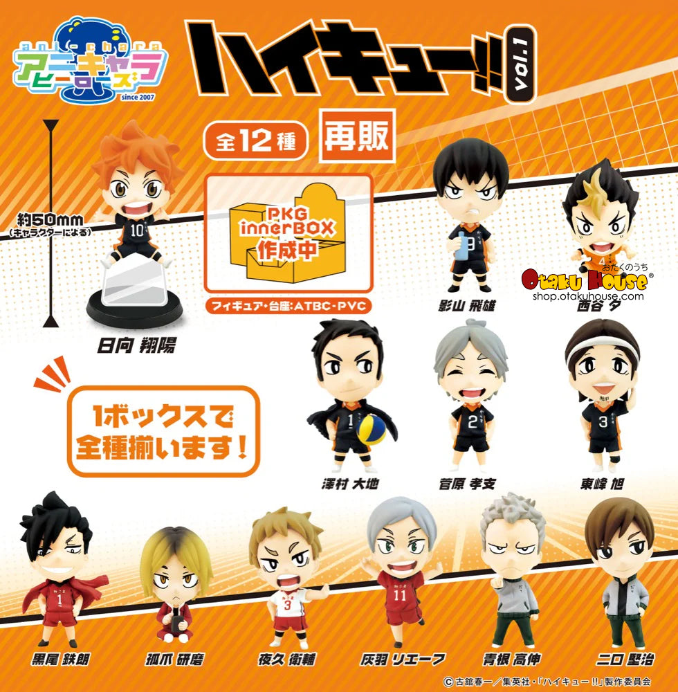 Blind Boxes [Blind Box] Haikyuu!! Vol.1 - Ani Chara Heroes