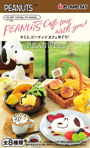 Blind Boxes [Blind Box] Peanuts Cafe Tour With You - Re-Ment