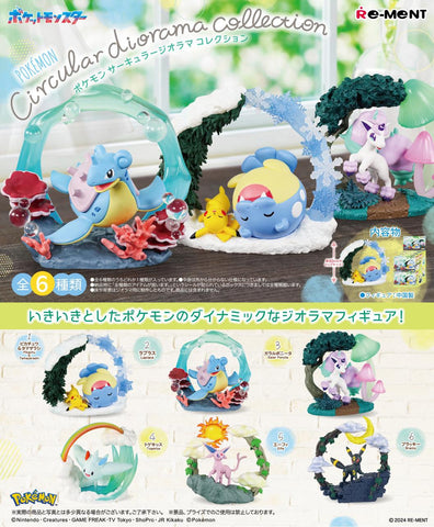 Blind Boxes [Blind Box] Pokemon Circular Diorama Collection - Re-Ment