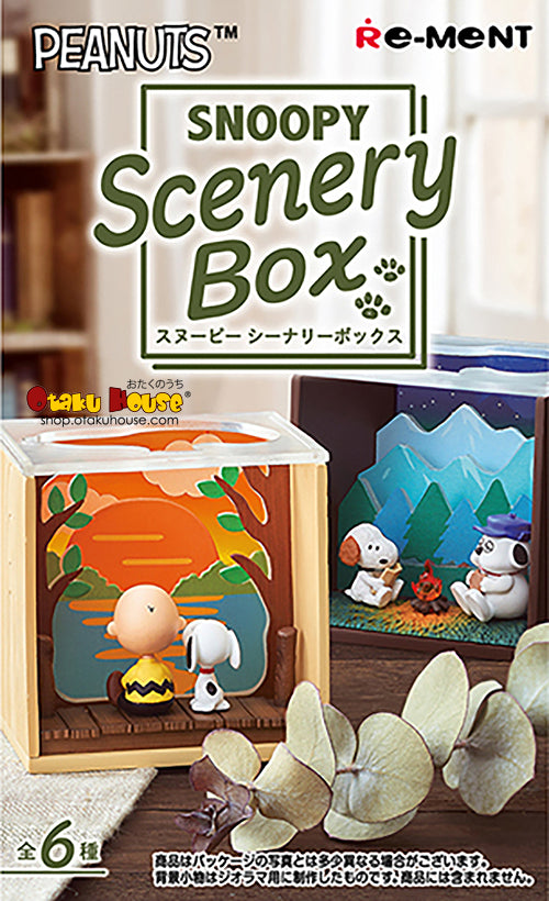Blind Boxes [Blind Box] Snoopy Scenery Box - Re-Ment