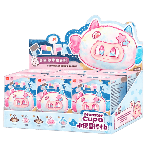 Blind Boxes Monster Cupa Plush Badge Keychain Series<br>[Pre-Order]