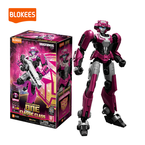 Blokees Figures - Transformers Model Kit 71163 Classic Class 13 One Alita with Luminous Eyes, side view