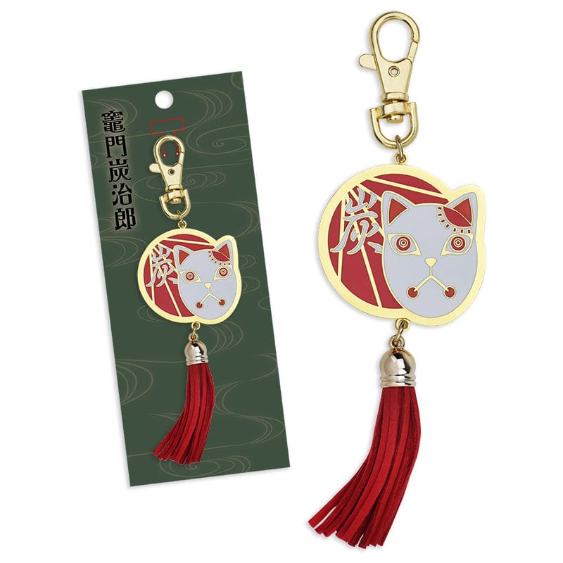 Charm & Keychain Demon Slayer Keychain with Tassels
