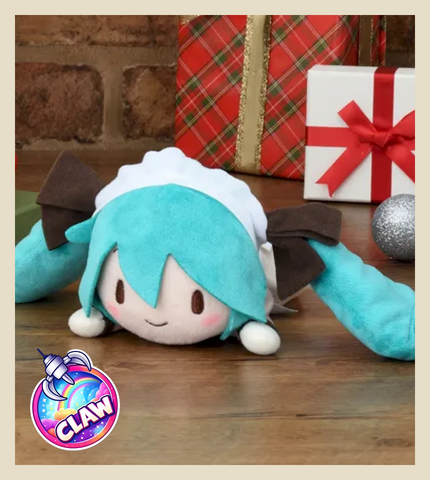 🕹️Paw Game - Hatsune Miku Series Fuwapuchi Lying-Down Plush Toy Christmas 2025