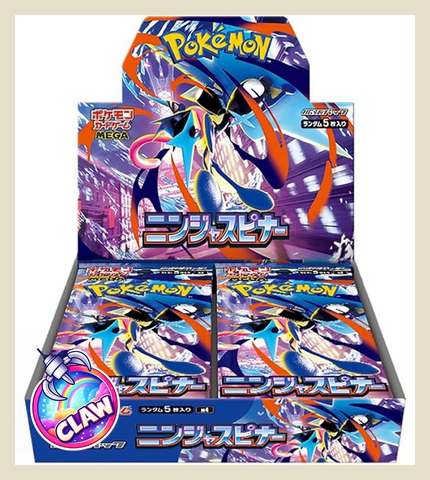 🕹️Paw Game - Pokémon CG Mega Expansion Booster Pack Ninja Spinner Japanese