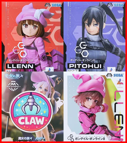 🕹️Paw Game - Anime Babes With Their Weapons Figurines