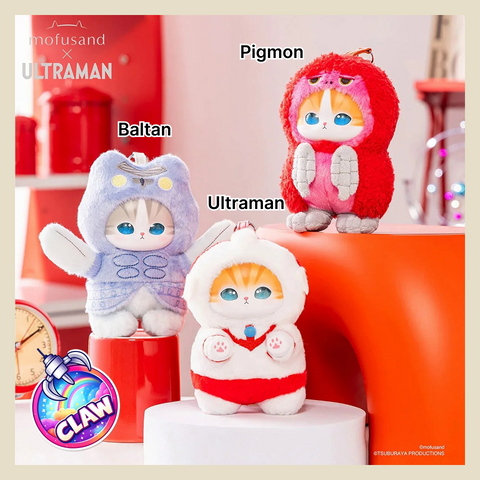 🕹️Paw Game - mofusand×Ultraman Kiramekko vol.1 ( Ultraman , Baltan , and Pigmon)