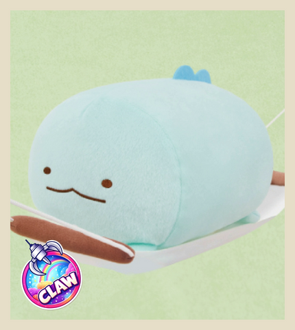 🕹️Paw Game - Sumikko Gurashi Big Hammock Plush Toy Tokage