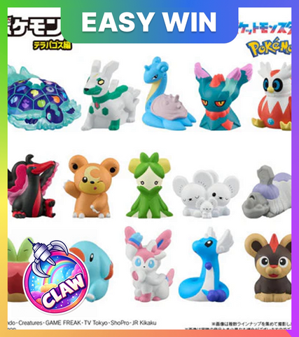 🕹️Paw Game - Pokemon Terastal Mini Figure Squad