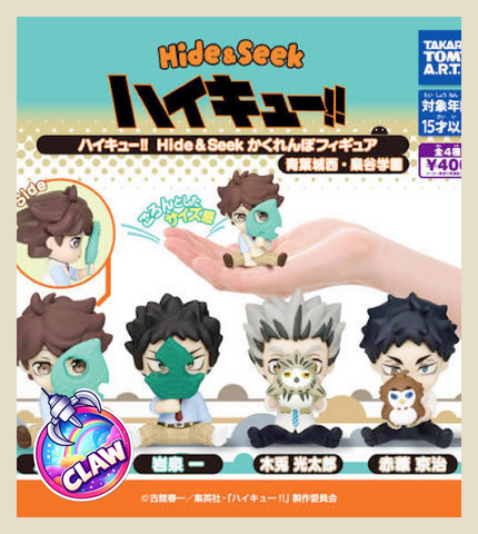🕹️Paw Game - Haikyu!! Hide & Seek Figures – Aoba Johsai & Fukurodani Academy