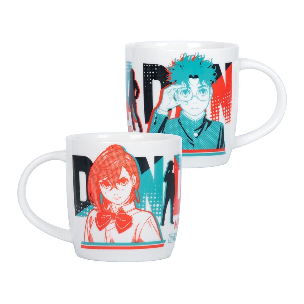 Drinkware Dandadan Momo & Okarun Character Mug – Anime Ceramic Cup (350ml)