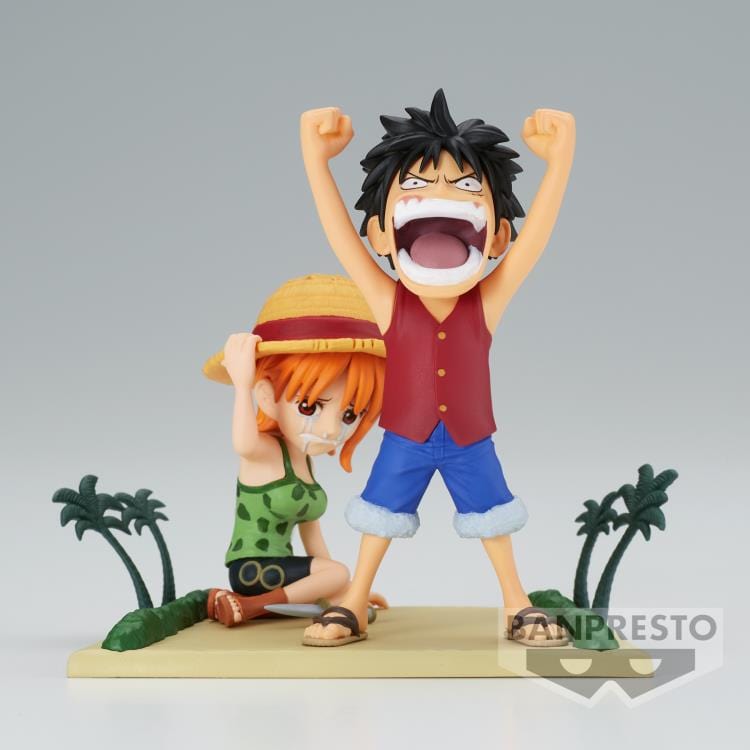 figurine One Piece World Collectable Figure Log Stories Luffy & Nami <br>[Pre-Order]