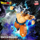 Figurines Banpresto - DRAGON BALL SUPER - Son Goku Ultra Instinct Match Makers Figure
