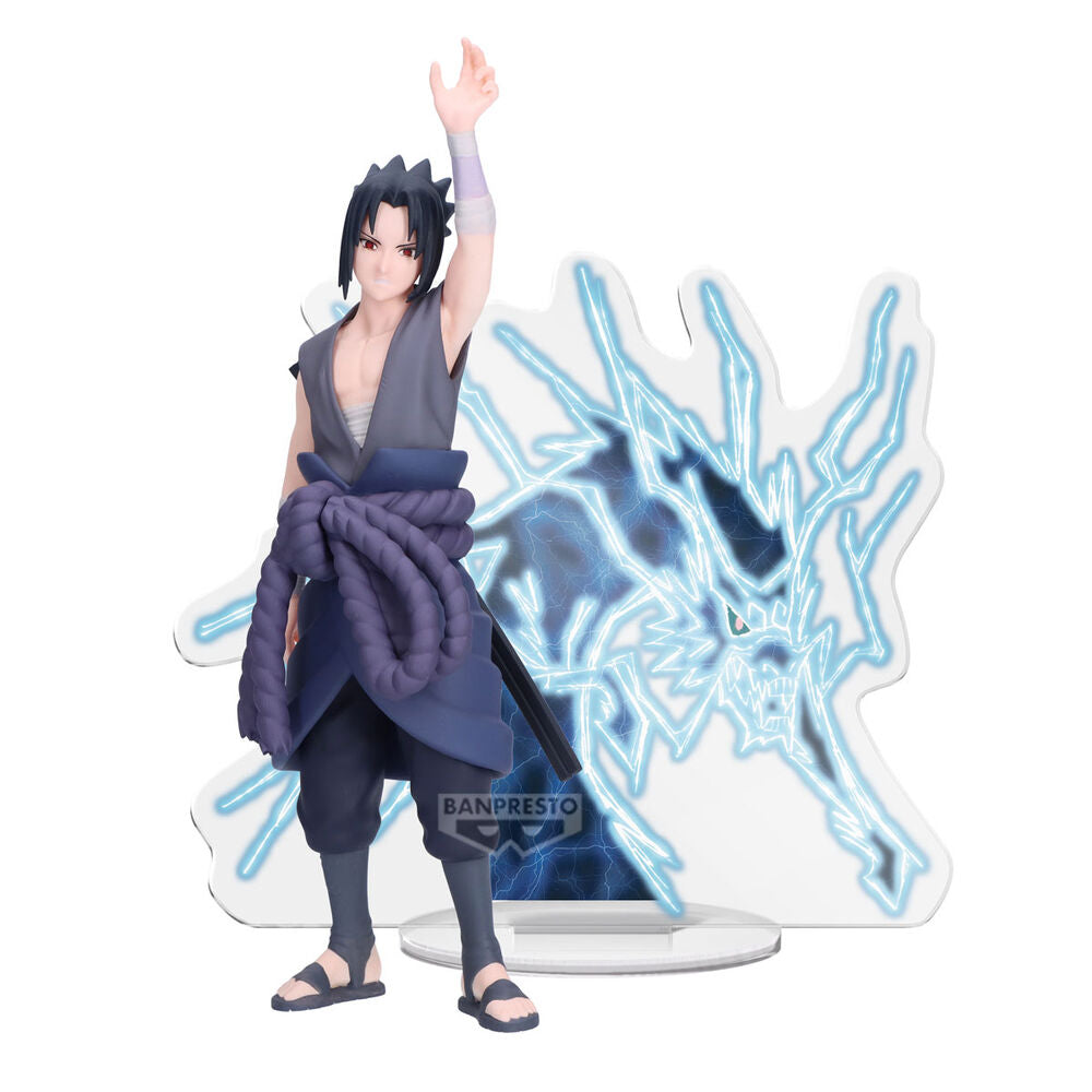 Figurines Banpresto - Naruto Shippuden – Sasuke Uchiha Panel Spectacle- “Lightning from the Heavens” Figure <br>[Pre-Order]