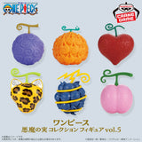 Figurines Banpresto - One Piece Devil Fruit Squishy Collection – Soft Vinyl Fruit Replica Set Figure