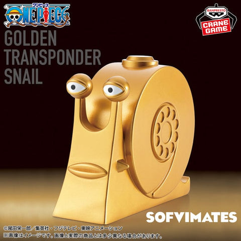 Figurines Banpresto - ONE PIECE - Golden Den Den Mushi Sofvimates Figure