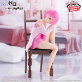 Figurines Banpresto - RE:ZERO -STARTING LIFE IN ANOTHER WORLD - Ram Relax Time Another Color Ver. Figure