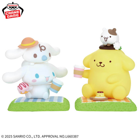 Figurines Banpresto - Sanrio Cinnamoroll and Pompompurin Picnic Figure - 12cm