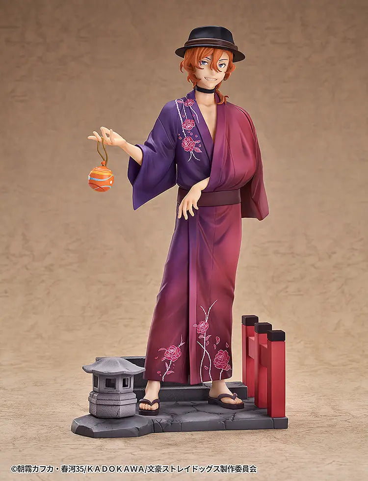 Figurines Bungo Stray Dogs Chuya Nakahara: Yukata Ver. Figurine<br>[Pre-Order 22/02/26]