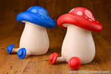 Figurines Delicious in Dungeon Soft Vinyl Walking Mushroom (Blue)<br>[Pre-Order 15/02/26]