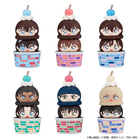 Figurines Detective Conan Tsumichen Stack up & Change Detective Conan (Box of 6pcs) (851834)<br>[Pre-Order 14/07/26]