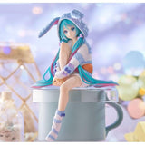 Figurines FuRyu - Hatsune Miku - Bunny Ear Pajamas Noodle Stopper Figure (Blue Ver.)