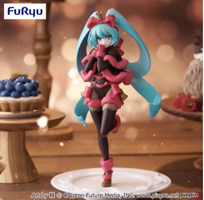 Figurines Furyu - Hatsune Miku Exc∞d Creative Figure Sweetsweets Noel Raspberry