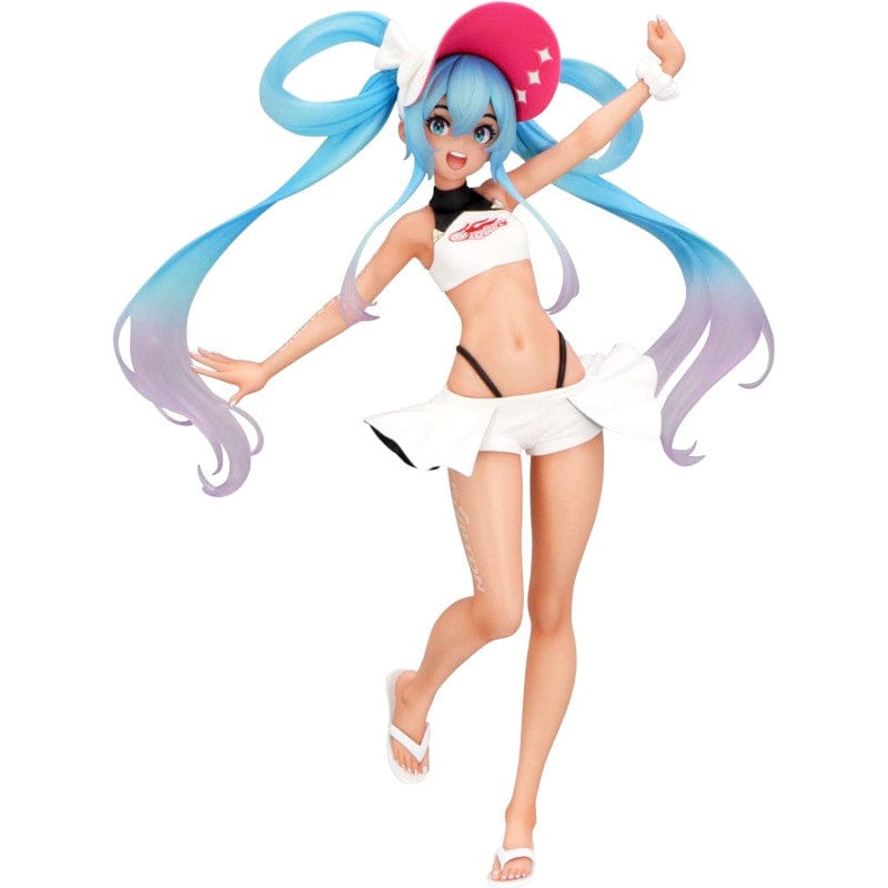Figurines FuRyu - HATSUNE MIKU GT PROJECT - Racing Miku 2024 Summer Holiday Ver. Trio-Try-iT Figure