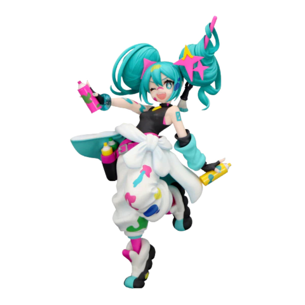 Figurines FuRyu - Hatsune Miku - Paint Girl Trio-Try-iT Figure